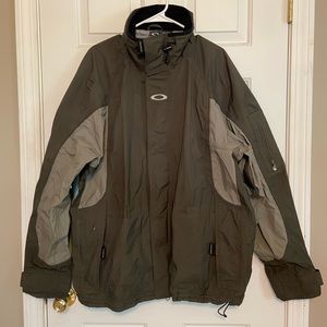 Men’s Navy Green Oakley Jacket